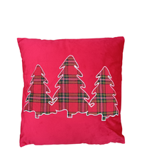 TARTAN TREE DECORATIVE CUSHION Tellini S.r.l. Wholesale Clothing
